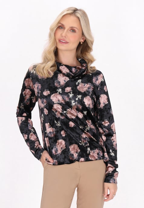 usha Bluse Frauen schwarz mehrfarbig - Image 3