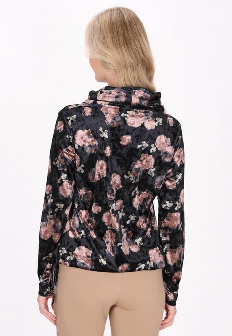 usha Bluse Frauen schwarz mehrfarbig - Image 4