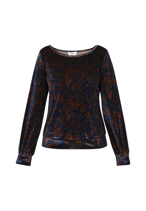 usha Bluse Frauen blau mehrfarbig - Image 1