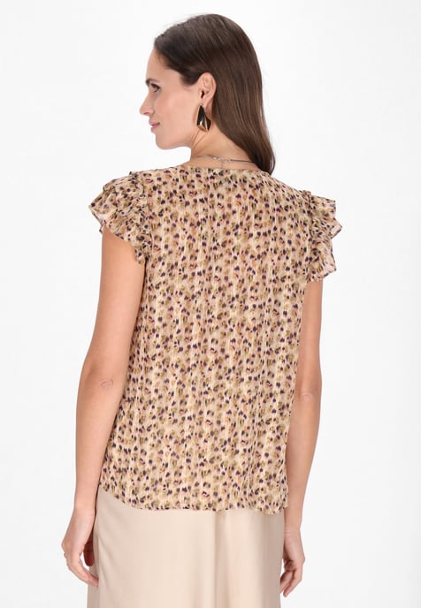 Faina Bluse Frauen beige mehrfarbig - Image 4
