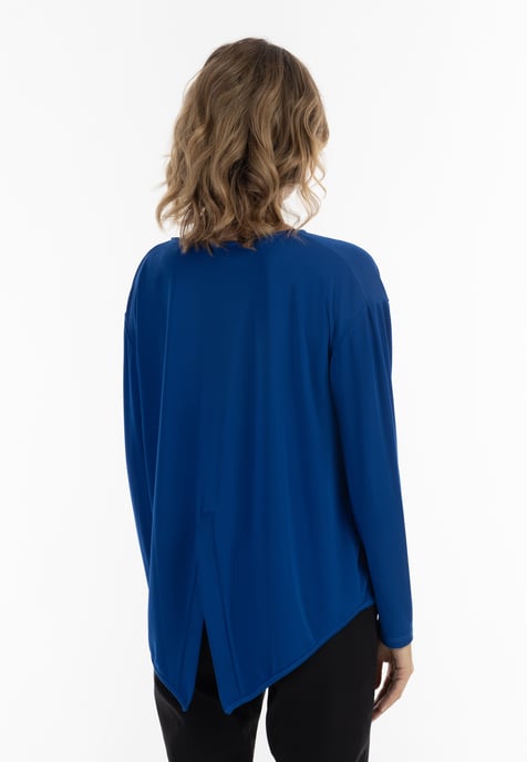usha Langarmbluse Damen KÖNIGSBLAU - Image 4