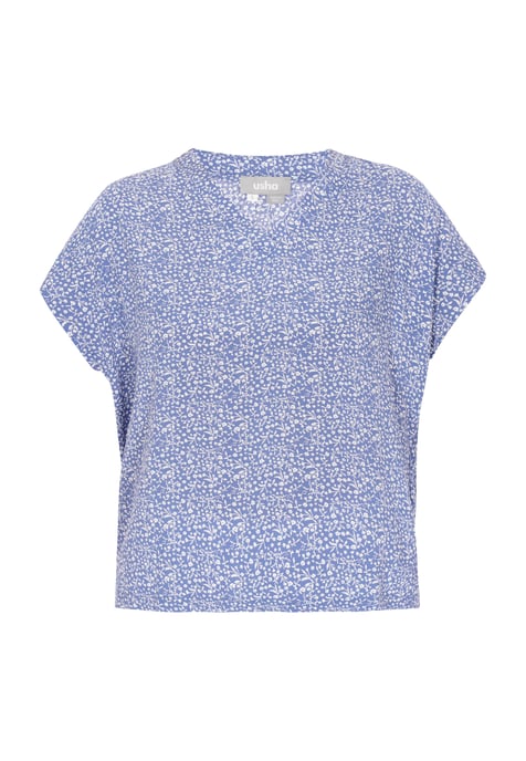 usha Bluse Frauen blau weiß - Image 1