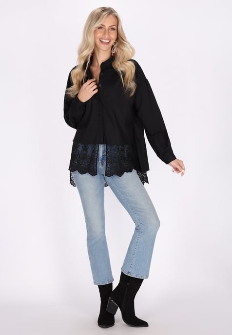 IZIA Bluse Damen schwarz - Image 2