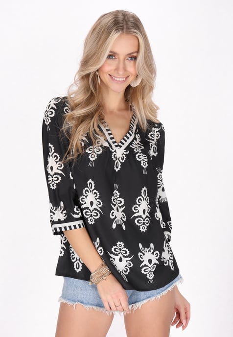 IZIA Bluse Frauen Schwarz - Image 3