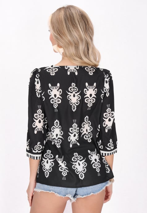 IZIA Bluse Frauen Schwarz - Image 4