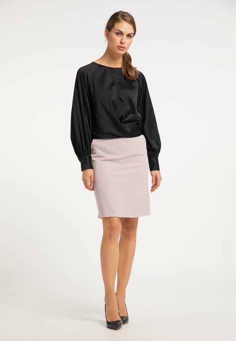 usha Schlupfbluse Damen schwarz - Image 2