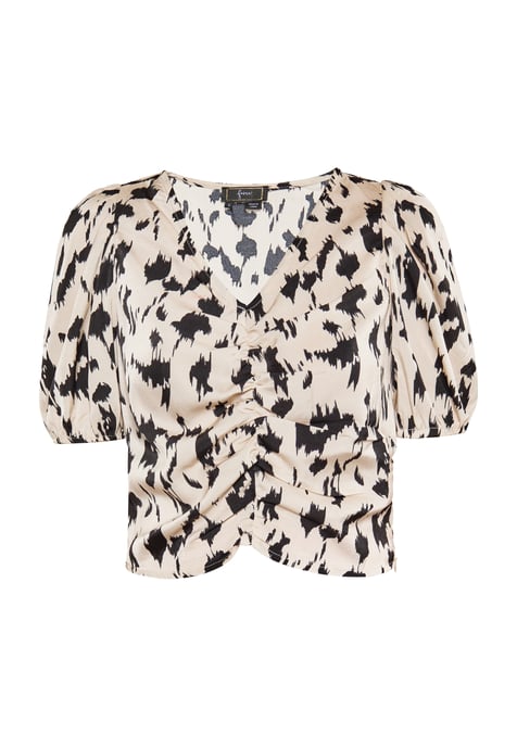 Faina Bluse Damen Beige Mehrfarbig - Image 1