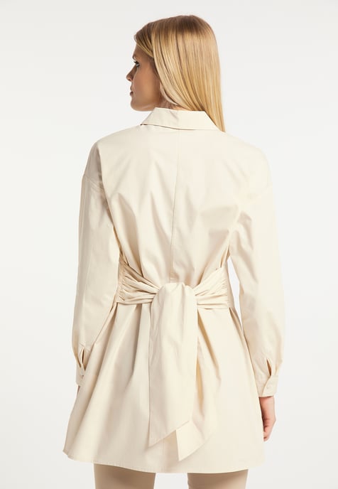 RISA Bluse Damen Beige - Image 4