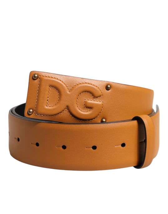 Lederbelt mit Prägung des Logos - Image 2