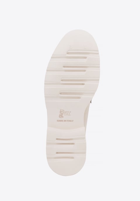 Wittchen Damen-Mokassins aus echtem Leder mit Schnalle, cremefarben - Image 6