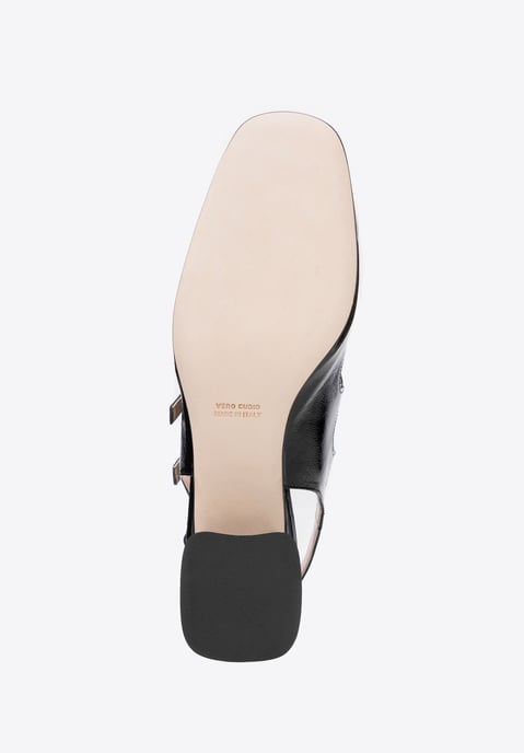 Wittchen Damen-Pumps aus Leder mit Riemchen, Schwarz, Naturleder - Image 6
