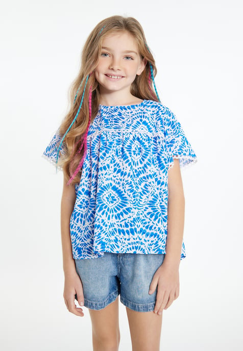 IZIA Bluse Mädchen (Kids) blau - Image 3