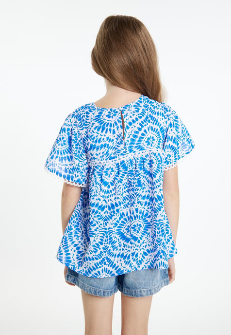 IZIA Bluse Mädchen (Kids) blau - Image 4