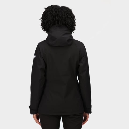 Regatta Womens/Ladies Britedale Wasserdichte Jacke (Schwarz) - Image 2