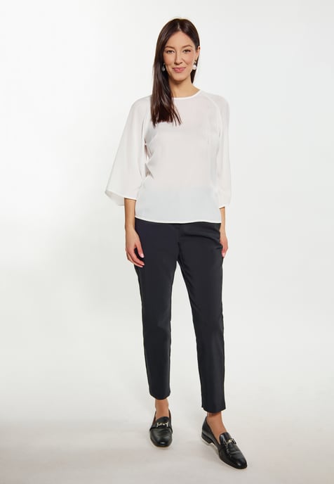 usha Bluse Damen Wollweiß - Image 2