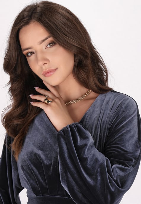 Faina Bluse Damen grau - Image 5