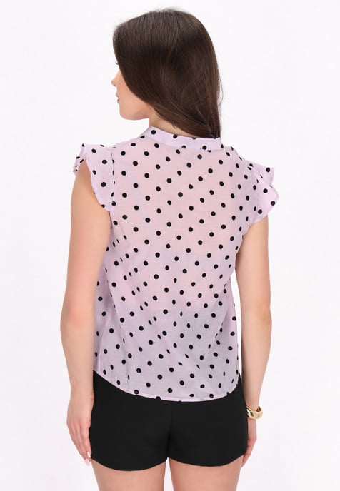 Faina Bluse Frauen lila - Image 4