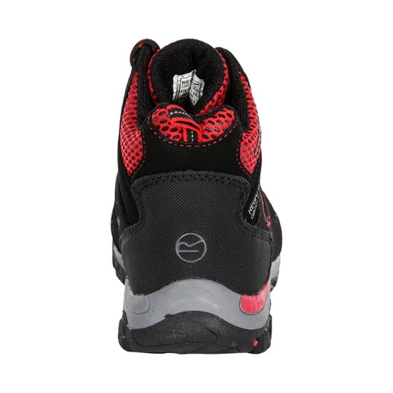 Regatta Kinder Wanderstiefel Holcombe IEP Junior (Schwarz/Rot) - Image 3