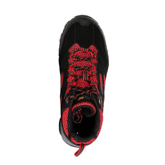 Regatta Kinder Wanderstiefel Holcombe IEP Junior (Schwarz/Rot) - Image 4