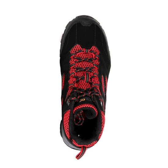 Regatta Kinder Wanderstiefel Holcombe IEP Junior (Schwarz/Rot) - Image 5