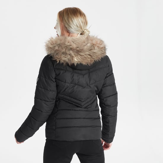 Dare 2B - "Glamorize II" Skijacke für Damen (Schwarz/Natürlich) - Image 6