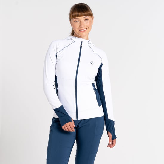 Dare 2B - "Convey II" Midlayer für Damen (Weiß/Dunkel-Jeansblau) - Image 4