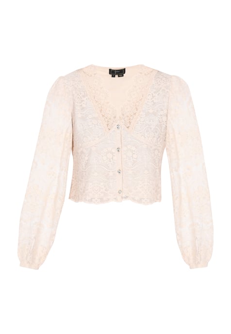 Faina Bluse Frauen Creme - Image 1