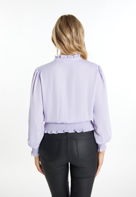 Faina Bluse Damen Helllavendel - Image 4