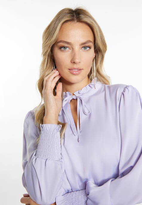Faina Bluse Damen Helllavendel - Image 5