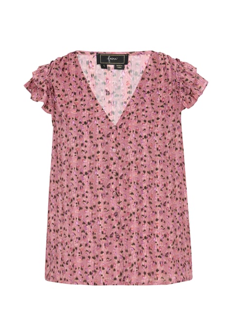 Faina Bluse Frauen lila mehrfarbig - Image 1