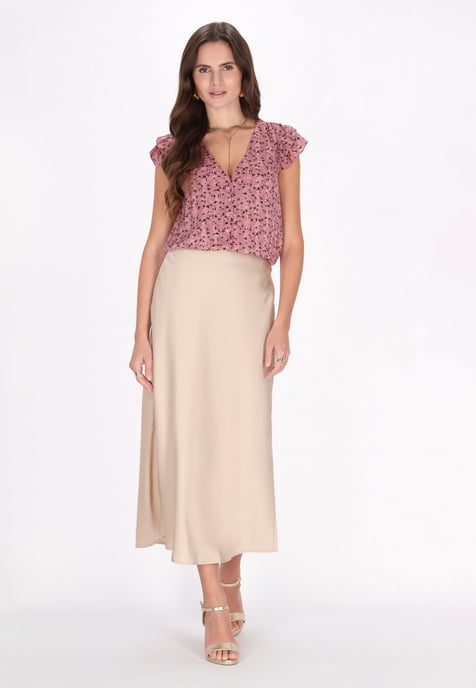 Faina Bluse Frauen lila mehrfarbig - Image 2