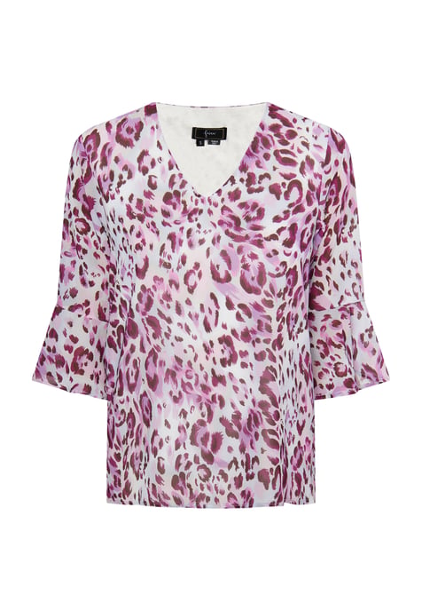 Faina Blusenshirt Damen Flieder Mehrfarbig - Image 1