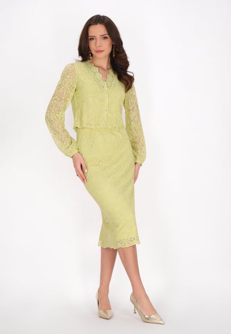 Faina Bluse Frauen Grün - Image 2