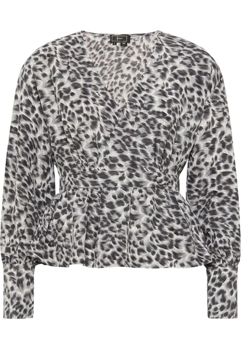 Faina Bluse Damen grau - Image 1