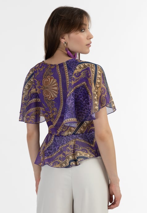 Faina Bluse Damen Flieger - Image 4