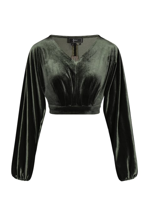 Faina Bluse Damen grün - Image 1