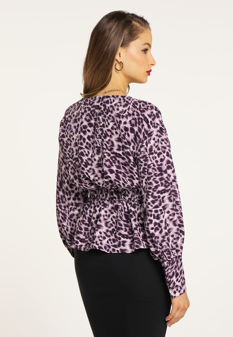 Faina Bluse Damen lila - Image 4
