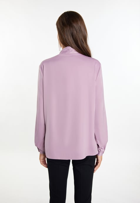 Faina Schluppenbluse Damen Mauve - Image 4