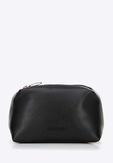 Wittchen Mini-Etui für Damen aus schwarzem Kunstleder mit herausnehmbarem Beutel - Image 6