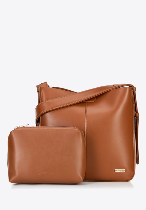Wittchen Damenhandtasche, braun, Kunstleder, Öko-Leder - Image 3