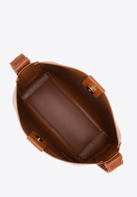 Wittchen Damenhandtasche, braun, Kunstleder, Öko-Leder - Image 5