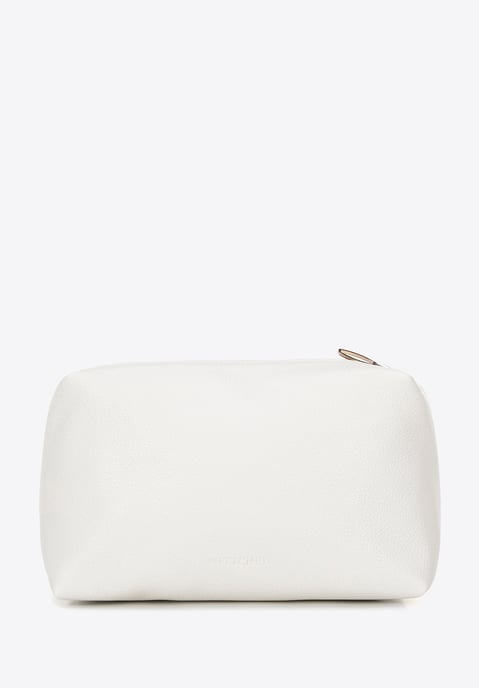 Wittchen Damenkoffer mit abnehmbarer Tasche, cremeweiß, Kunstleder - Image 2