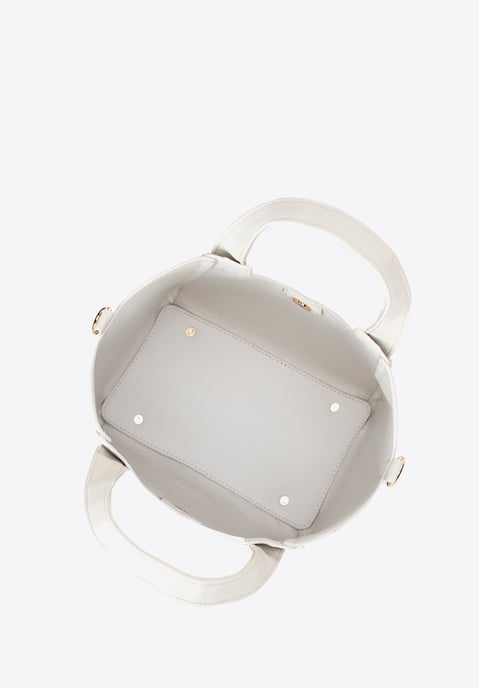 Wittchen Damenkoffer mit abnehmbarer Tasche, cremeweiß, Kunstleder - Image 5