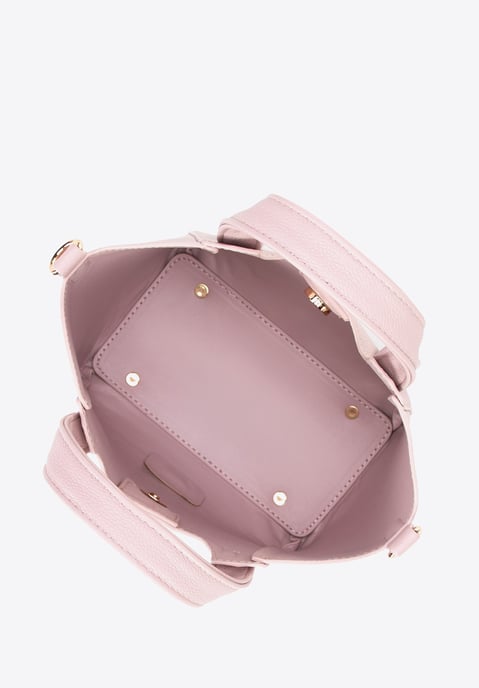Wittchen Mini-Aktentasche für Damen aus rosa Kunstleder mit herausnehmbarem Etui - Image 6