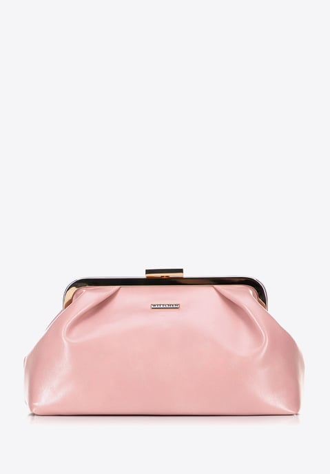 Wittchen Damenhandtasche aus Kunstleder mit Verschluss, rosa, Öko-Leder - Image 2