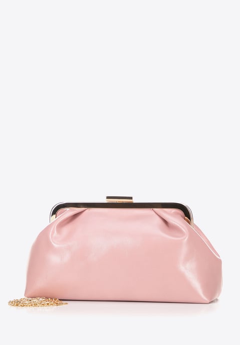 Wittchen Damenhandtasche aus Kunstleder mit Verschluss, rosa, Öko-Leder - Image 3