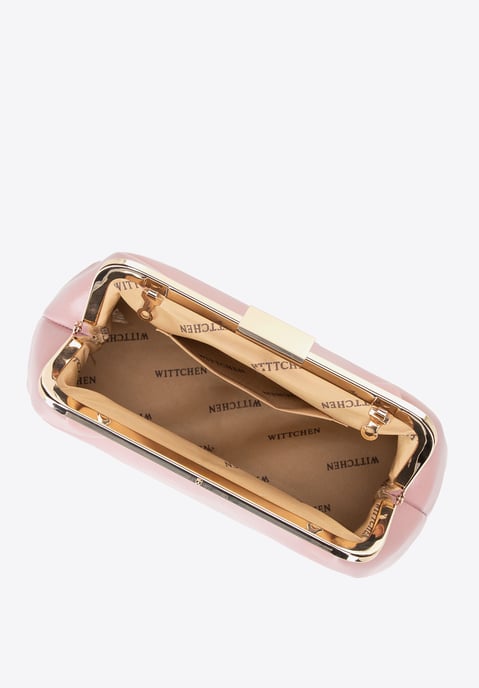 Wittchen Damenhandtasche aus Kunstleder mit Verschluss, rosa, Öko-Leder - Image 4