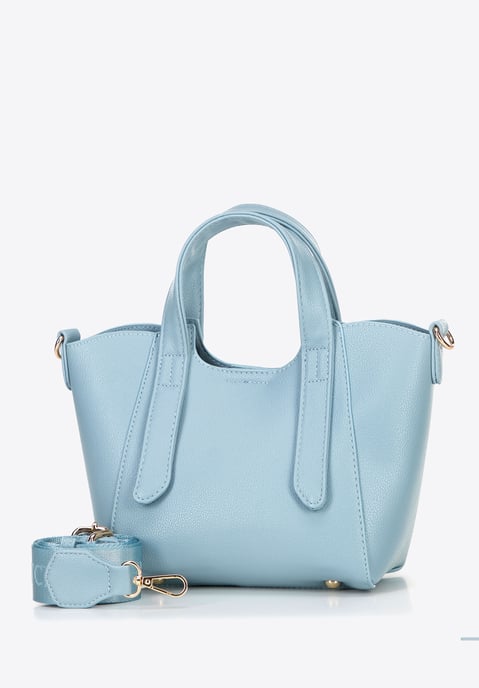 Wittchen Damen-Minikoffer mit abnehmbarer Tasche, blau, Kunstleder - Image 2