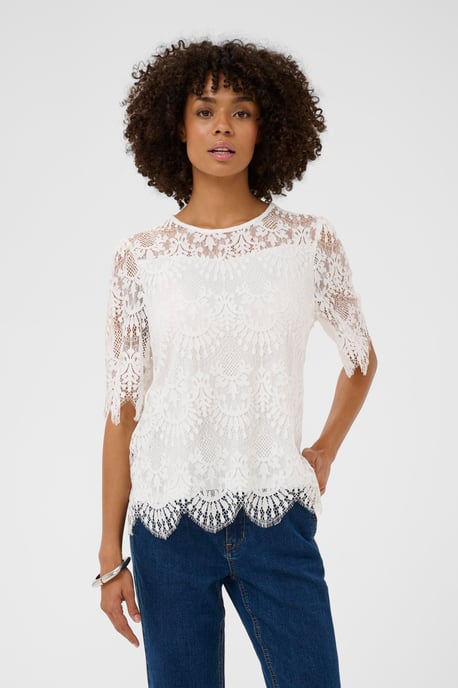 Kurzarm-Bluse CUpersie Kurzarm-Bluse Relaxed fit - Image 3