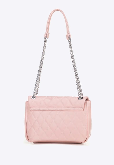 Wittchen Damen-Umhängetasche aus Kunstleder mit Ziernähten, Rosa, Öko-Leder - Image 3